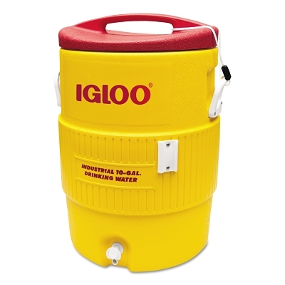 10 GAL YELLOW/REDPLASTIC IND